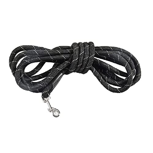 Bobby Walk 5 M – Hundeleine 5 Meter/Stärke 1,5 cm, schlauchförmige Hundeleine, strapazierfähiges Nylon, schwarz Bobby Walk 5 M – Hundeleine 5 Meter/Stärke 1,5 cm, schlauchförmige Hundeleine, strapazierfähiges Nylon, schwarz von Bobby
