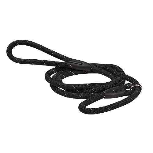 Bobby Walk - Schlauchförmige Hundeleine, Trainingshundeleine, strapazierfähiges Nylon, Schwarz, 192 x 1,2 cm Bobby Walk - Schlauchförmige Hundeleine, Trainingshundeleine, strapazierfähiges Nylon, Schwarz, 192 x 1,2 cm von Bobby