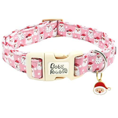Bobo Rainbow Hundehalsbänder, Weihnachts-Haustier-Halsband, Urlaubs-Hundehalsband, Weihnachtsmann-Druck, Haustier-Halsband, langlebiges Halsband, niedliches Welpenhalsband, weiche Hundehalsbänder, Bobo Rainbow Hundehalsbänder, Weihnachts-Haustier-Halsband, Urlaubs-Hundehalsband, Weihnachtsmann-Druck, Haustier-Halsband, langlebiges Halsband, niedliches Welpenhalsband, weiche Hundehalsbänder, von Bobo Rainbow
