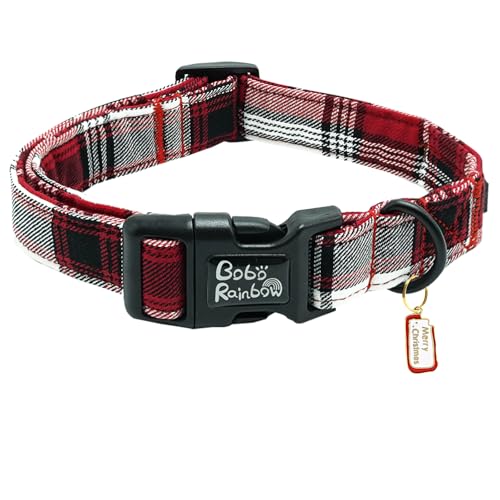 Bobo Rainbow Hundehalsband, Weihnachten, Haustier-Halsband, Urlaubs-Hundehalsband, karierter Druck, Haustierhalsband, langlebiges Halsband, niedliches Hundehalsband, weiches Hundehalsband, Bobo Rainbow Hundehalsband, Weihnachten, Haustier-Halsband, Urlaubs-Hundehalsband, karierter Druck, Haustierhalsband, langlebiges Halsband, niedliches Hundehalsband, weiches Hundehalsband, von Bobo Rainbow