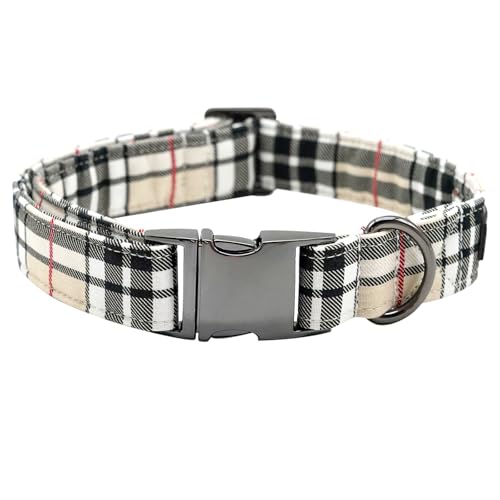 Bobo Rainbow Hundehalsband, kariert, strapazierfähig, Metall, niedliches Hundehalsband für Mädchen und Jungen, verstellbares Hundehalsband für kleine Hunde Bobo Rainbow Hundehalsband, kariert, strapazierfähig, Metall, niedliches Hundehalsband für Mädchen und Jungen, verstellbares Hundehalsband für kleine Hunde von Bobo Rainbow