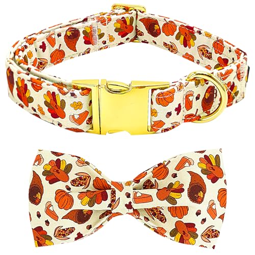 Bobo Rainbow Hundehalsband Thanksgiving Day Haustier Halsband Urlaub Hundehalsband Türkei Druck Haustier Halsband Weich Niedlich Hundehalsband mit Fliege Verstellbare Metallschnalle Halsband Geschenk Bobo Rainbow Hundehalsband Thanksgiving Day Haustier Halsband Urlaub Hundehalsband Türkei Druck Haustier Halsband Weich Niedlich Hundehalsband mit Fliege Verstellbare Metallschnalle Halsband Geschenk von Bobo Rainbow