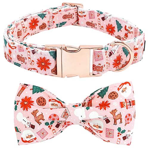Bobo Rainbow Hundehalsband Weihnachten Haustier Halsband Winter Hundehalsband Lebkuchenmann und Schneemann Druck Haustier Halsband Weiches Hundehalsband mit Fliege Verstellbare Metallschnalle Halsband Bobo Rainbow Hundehalsband Weihnachten Haustier Halsband Winter Hundehalsband Lebkuchenmann und Schneemann Druck Haustier Halsband Weiches Hundehalsband mit Fliege Verstellbare Metallschnalle Halsband von Bobo Rainbow