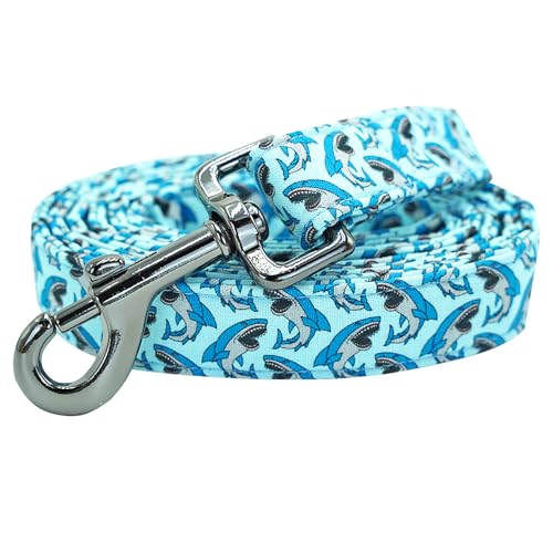Bobo Rainbow Hundeleine, Baumwolle, Hai-Druck, langlebig, robust, strapazierfähig, bequem, gepolstert, Geschenk für kleine, mittelgroße und große Hunde Bobo Rainbow Hundeleine, Baumwolle, Hai-Druck, langlebig, robust, strapazierfähig, bequem, gepolstert, Geschenk für kleine, mittelgroße und große Hunde von Bobo Rainbow