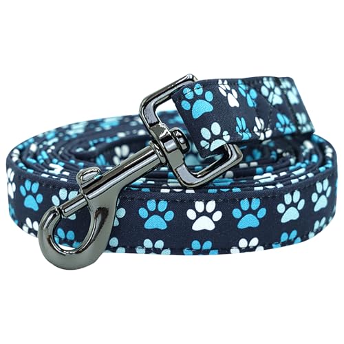 Bobo Rainbow Hundeleine, Motiv: Fußabdruck, für Jungen und Mädchen, langlebig, robust, robust, robust, gepolstert, für kleine, mittelgroße und große Hunde Bobo Rainbow Hundeleine, Motiv: Fußabdruck, für Jungen und Mädchen, langlebig, robust, robust, robust, gepolstert, für kleine, mittelgroße und große Hunde von Bobo Rainbow