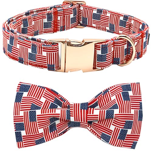 Bobo Rainbow Independence Day Hundehalsband, patriotische amerikanische Flagge, Haustierhalsband für kleine, mittelgroße und große Hunde, verstellbares Urlaubshalsband für Mädchen oder Jungen Bobo Rainbow Independence Day Hundehalsband, patriotische amerikanische Flagge, Haustierhalsband für kleine, mittelgroße und große Hunde, verstellbares Urlaubshalsband für Mädchen oder Jungen von Bobo Rainbow