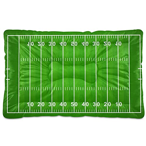 American Football Field Haustierbett, Matte für Hunde und Katzen, 45,7 x 61 cm, Kissen für mittelgroße und kleine Welpen American Football Field Haustierbett, Matte für Hunde und Katzen, 45,7 x 61 cm, Kissen für mittelgroße und kleine Welpen von Boccsty