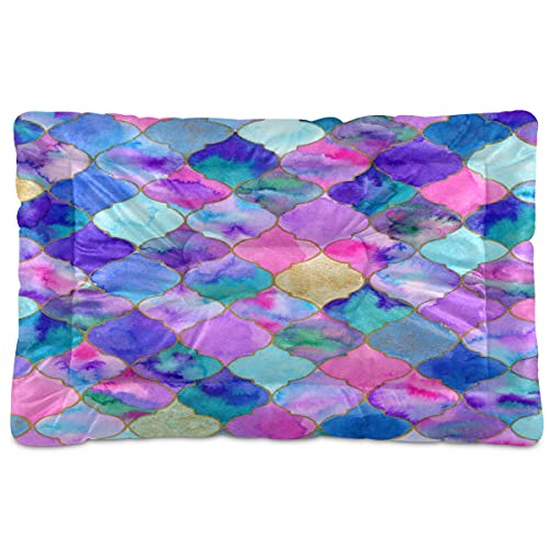 Boccsty Bettmatte für Hunde und Katzen, Hundebett, 45,7 x 61 cm, Kissen für mittelgroße und kleine Welpen Boccsty Bettmatte für Hunde und Katzen, Hundebett, 45,7 x 61 cm, Kissen für mittelgroße und kleine Welpen von Boccsty