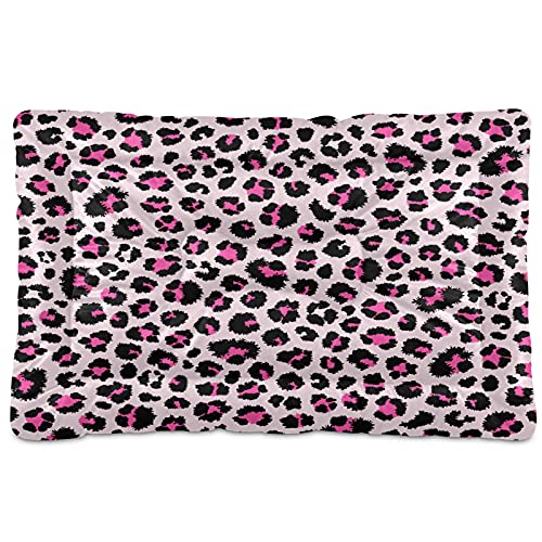 Haustierbett, Leopardenmuster, Tierhaut, Tiger, Löwe, Hund, Katze, Hundebett, 45,7 x 61 cm, Haustierkissen, Kissen für mittelgroße und kleine Welpen Haustierbett, Leopardenmuster, Tierhaut, Tiger, Löwe, Hund, Katze, Hundebett, 45,7 x 61 cm, Haustierkissen, Kissen für mittelgroße und kleine Welpen von Boccsty