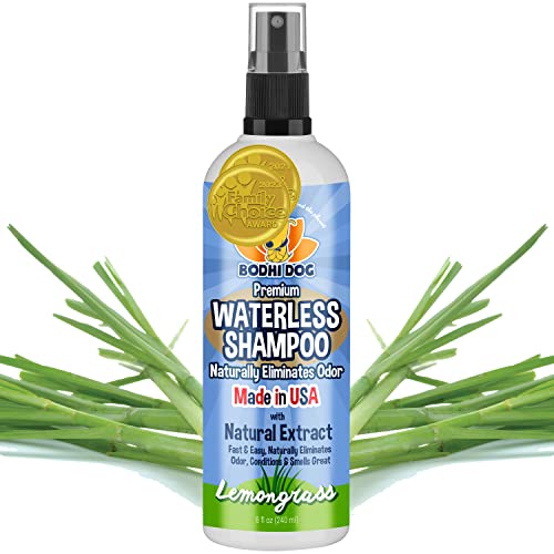 Bodhi Dog Non-Toxic Waterless Dog Shampoo, 8 oz (240 ml) - Zitronengrass von Bodhi Dog