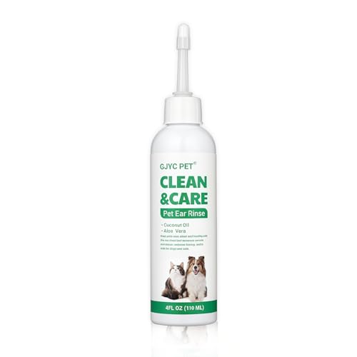 Bodiiwuliu 110ml Ohrreiniger für Hunde, Beruhigende Ohrenreinigungslösung für Hunde, Unterstützt Die Ohrenhygiene Bodiiwuliu 110ml Ohrreiniger für Hunde, Beruhigende Ohrenreinigungslösung für Hunde, Unterstützt Die Ohrenhygiene von Bodiiwuliu