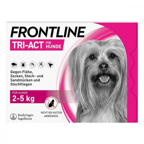 FRONTLINE Tri-Act Lsg.z.Auftropfen f.Hunde 2-5 kg 6 St von Boehringer Ingelheim Vetmedica GmbH