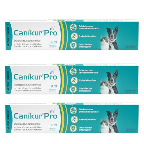 Boehringer Ingelheim Canikur Pro Paste bei Durchfall von Hunden und Katzen - 3 x 30 ml von Boehringer Ingelheim