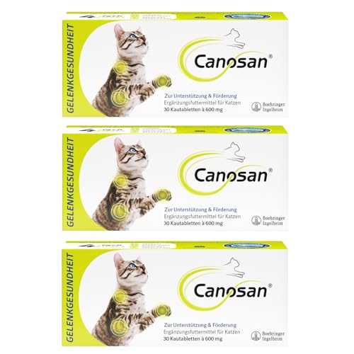 Kautabletten für Gelenkgesundheit bei Katzen mit Grünlippmuschel-Extrakt Gonex® 3 x 30 STK. von Boehringer Ingelheim