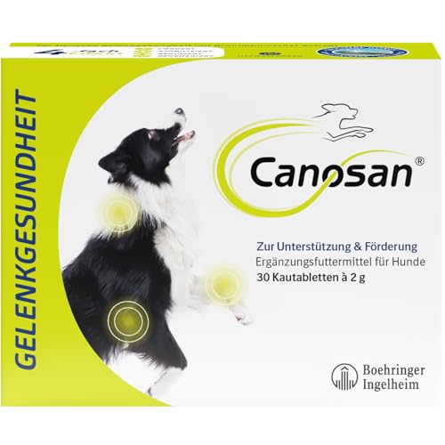 Canosan 30 Kautabletten Ergänzungsfuttermittel für Hunde von CANOSAN