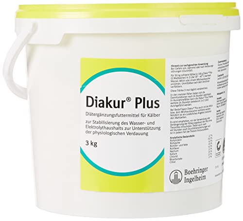 Boehringer Ingelheim Diakur Plus Pulver Vet, 1er Pack (1 x 3 kg) von Boehringer Ingelheim