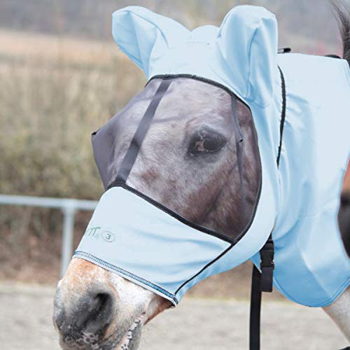 Boett Fliegenmaske Sweet Itch Hood - Iceblue (Gr. 140-170) von Boett