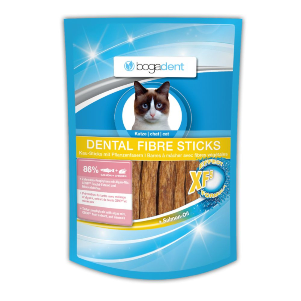 Bogadent Cat Dental Fibre Sticks 50 g - Huhn Bogadent Cat Dental Fibre Sticks 50 g - Huhn von Bogadent