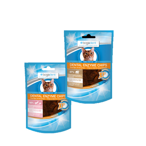 Bogadent Dental Enzyme Chips Katze - Huhn - 50 g von Bogadent