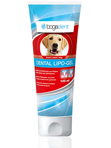 Bogadent Dental-Lipo Gel - Natürliche Hunde Zahnpflege für eine bessere Mundhygiene - Hundezahnpasta gegen Zahnstein & Mundgeruch - Zahngel Hund - 100 ml - UBO0707 von Bogadent