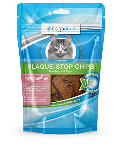 Bogadent Plaque-Stop Chips Fish Katze, 50 g (1er Pack) von Bogadent