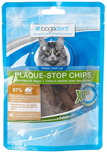 Bogadent Plaque-Stop Chips Katze 50 g, 1er Pack ( 50 g) von Bogadent