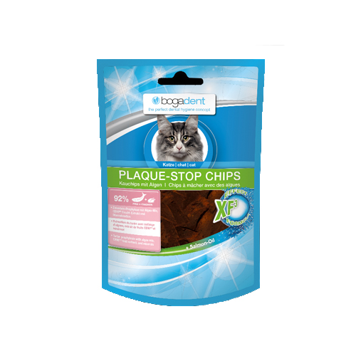 Bogadent Plaque-Stop Chips Katze - Fisch - 50 g von Bogadent