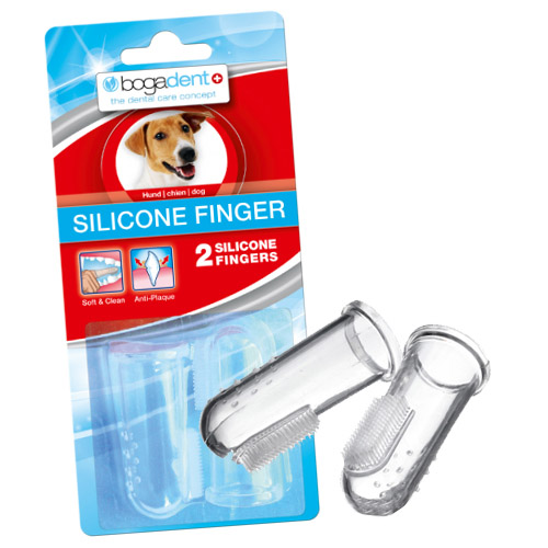 Bogadent Silicone Finger Hund von Bogadent