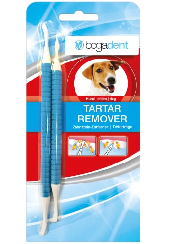 Bogadent Tartar Remover - Zahnsteinentferner Hund aus Hartplastik - Hund Zahnsteinentferner für eine schonende & effektive Zahnsteinentfernung - Auch für Katzen geeignet von Bogadent