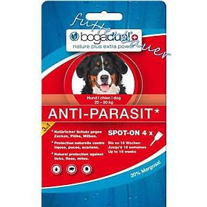 Bogadual Anti-Parasit Hund groÃŸ 4x2,5ml von Bogar