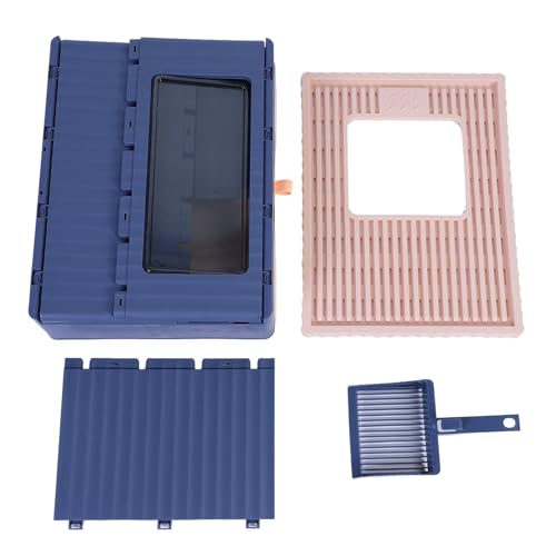 Bognajin Faltbare Katzenstreubox mit Plastik -Top -Eingangsöffnung, halbschlossenes Design, um Geruch und Leck zu reduzieren, ideale Kitty -Toilette für den Innengebrauch Bognajin Faltbare Katzenstreubox mit Plastik -Top -Eingangsöffnung, halbschlossenes Design, um Geruch und Leck zu reduzieren, ideale Kitty -Toilette für den Innengebrauch von Bognajin