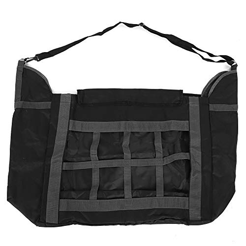 High Capacity 600D Oxford Cloth Bag for Horses, Sturdy Horse Thatch Bag with Lid, Slows Consumption, Reduces Waste, Easy to Hang on Stalls or Fences von Bognajin