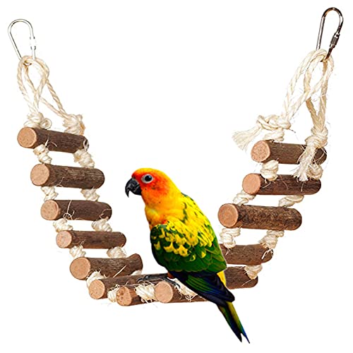 Leiter Vogel Spielzeug Spielzeug Holzleiter Klettern Kletter Holz Leiter Große Swing Vogel HöLzerne Vogel Leiter Vogelspielzeug VöGel Holzleiter, für Kleine Bis Mittlere VöGel Leiter Vogel Spielzeug Spielzeug Holzleiter Klettern Kletter Holz Leiter Große Swing Vogel HöLzerne Vogel Leiter Vogelspielzeug VöGel Holzleiter, für Kleine Bis Mittlere VöGel von Bogoro