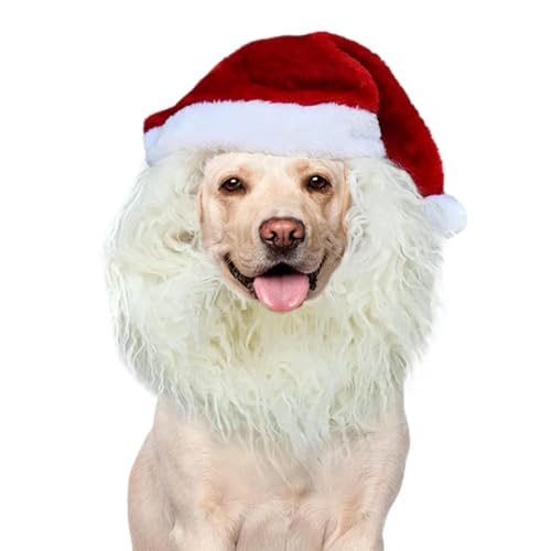 Bohany Hund Weihnachtsmannhut, Weihnachts Hundekostüm, Tierkostüm Weihnachtsoutfit Winterfest Kinder Familie Mädchen Festtage Bohany Hund Weihnachtsmannhut, Weihnachts Hundekostüm, Tierkostüm Weihnachtsoutfit Winterfest Kinder Familie Mädchen Festtage von Bohany