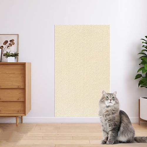 Kratzmatte Katze, Kratzmatte Selbstklebend, Kratzschutz Sofa Katze, DIY Kratzteppich Katze für Katze Bäume, Katze Wand Möbel, Kratzbäume, und Couch Schutz 200x40 von BohrenCL