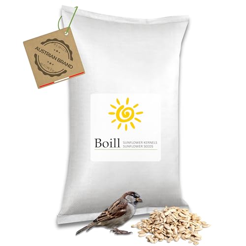 Boill/Sonnenblumenkerne geschält mit 50% Bruch - 25 kg. Vogelfutter, Wildvögel Futter von Boill