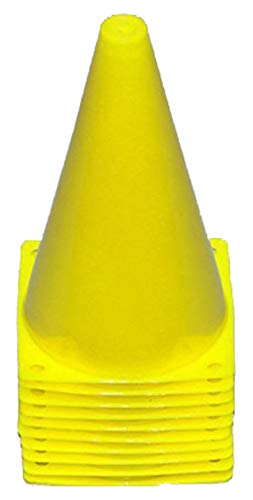 Boje Sport 10er Set Markierkegel, 23 cm, Farbe gelb für Agility Hundesport, Koordinationstraining, Ausdauertraining und Sprinttraining mit ihrem Vierbeiner Boje Sport 10er Set Markierkegel, 23 cm, Farbe gelb für Agility Hundesport, Koordinationstraining, Ausdauertraining und Sprinttraining mit ihrem Vierbeiner von Boje Sport