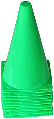 Boje Sport 10er Set Markierkegel, 23 cm, Farbe grün für Agility Hundesport, Koordinationstraining, Ausdauertraining und Sprinttraining mit ihrem Vierbeiner Boje Sport 10er Set Markierkegel, 23 cm, Farbe grün für Agility Hundesport, Koordinationstraining, Ausdauertraining und Sprinttraining mit ihrem Vierbeiner von Boje Sport