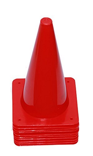 Boje Sport 10er Set Markierkegel, 30 cm, Farbe rot für Agility Hundesport, Koordinationstraining, Ausdauertraining und Sprinttraining mit ihrem Vierbeiner Boje Sport 10er Set Markierkegel, 30 cm, Farbe rot für Agility Hundesport, Koordinationstraining, Ausdauertraining und Sprinttraining mit ihrem Vierbeiner von Boje Sport