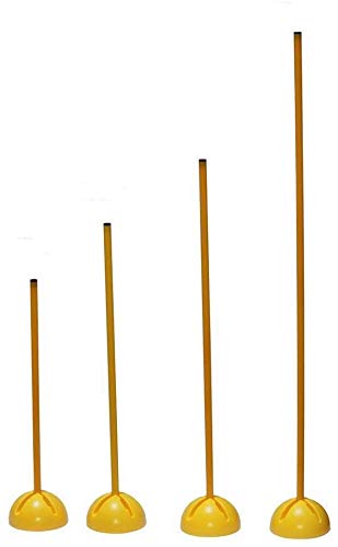 Boje Sport – Agility Hundesport – X- Standfuß mit Stange 160 cm, Farbe gelb – für Koordinationstraining, Ausdauertraining, Sprinttraining Ihres Hundes, Slalom Boje Sport – Agility Hundesport – X- Standfuß mit Stange 160 cm, Farbe gelb – für Koordinationstraining, Ausdauertraining, Sprinttraining Ihres Hundes, Slalom von Boje Sport