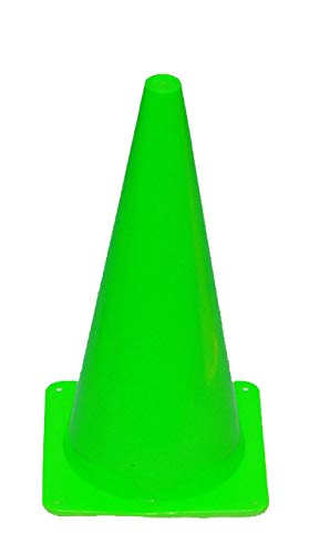 Boje Sport Markierkegel, 38 cm, Farbe grün für Agility Hundesport, Hundetraining, Koordinationstraining, Ausdauertraining und Sprinttraining mit ihrem Vierbeiner von Boje Sport
