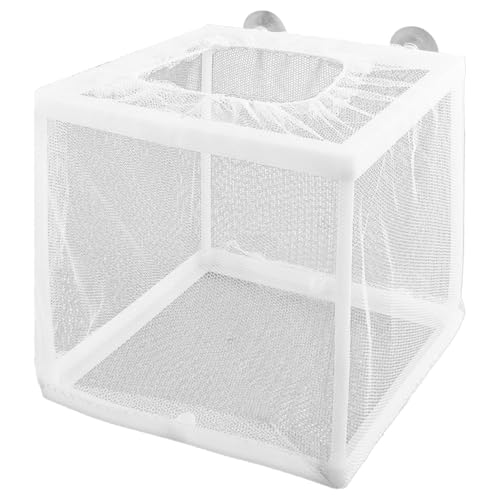 Bojueshaw Aquarium-Züchternetz, Aquarium-Zuchtbox, transparente Isolationsbox, Aquarium-Trennnetz, Nylon-Inkubator-Netz für neugeborene kleine Fische von Bojueshaw