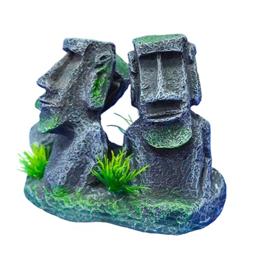 Bokcztml Kreative Steinstatue Aquarien Ornament Für Süßwasser Und Salzwasserfischtanks Landschaft Acculpture Decore Bokcztml Kreative Steinstatue Aquarien Ornament Für Süßwasser Und Salzwasserfischtanks Landschaft Acculpture Decore von Bokcztml