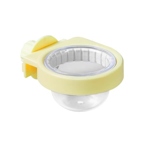 Durability Bird Waterer Futternapf mit großem Fassungsvermögen, Kippschutz-Design, Futterspender für Papageien, Chinchillas, Kleintiere, Vogelkäfig-Schüssel von Bokcztml
