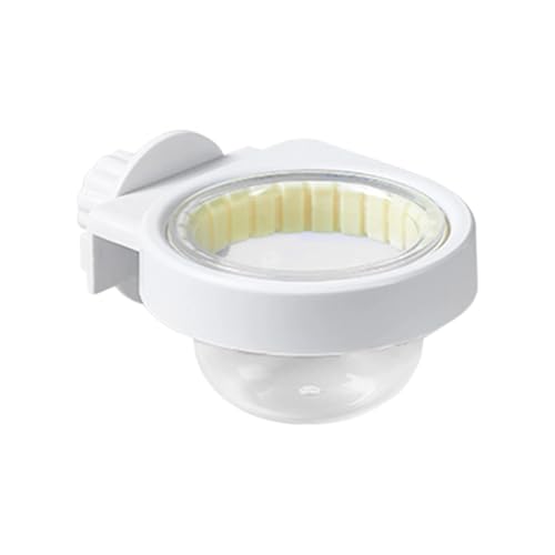 Durability Bird Waterer Futternapf mit großem Fassungsvermögen, Kippschutz-Design, Futterspender für Papageien, Chinchillas, Kleintiere, Vogelkäfig-Schüssel von Bokcztml