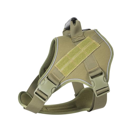 Tacticals Hundegeschirr, atmungsaktive Weste für Outdoor-Training, verstellbarer Riemen, Wandern, Camping, bequeme Passform, gepolstertes Hundegeschirr Tacticals Hundegeschirr, atmungsaktive Weste für Outdoor-Training, verstellbarer Riemen, Wandern, Camping, bequeme Passform, gepolstertes Hundegeschirr von Bokcztml