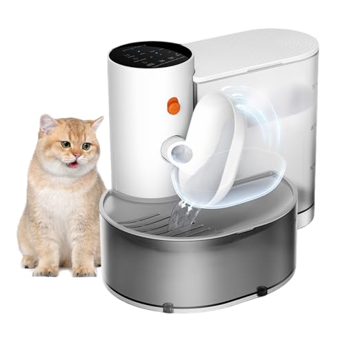 Haustier Automatischer Wasserspender, Wasserbrunnen für Katzen, 3L Intelligenter Gießwasserspender No Filter Ausgestattet mit automatischer Füllneigung, Spender Katzenwasserbrunnen Haustier Automatischer Wasserspender, Wasserbrunnen für Katzen, 3L Intelligenter Gießwasserspender No Filter Ausgestattet mit automatischer Füllneigung, Spender Katzenwasserbrunnen von Bolam