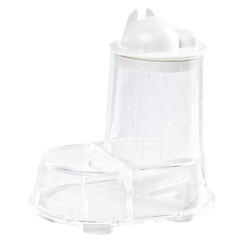 Automatischer Hamster-Futterspender für kleine Tiere, große Kapazität, Futterleckerlis mit Wasserflaschenhalter, Schwerkraft-Auto-Spender, Haustier-Pellets, Futteraufbewahrungsschale für Kaninchen Automatischer Hamster-Futterspender für kleine Tiere, große Kapazität, Futterleckerlis mit Wasserflaschenhalter, Schwerkraft-Auto-Spender, Haustier-Pellets, Futteraufbewahrungsschale für Kaninchen von Bollisate
