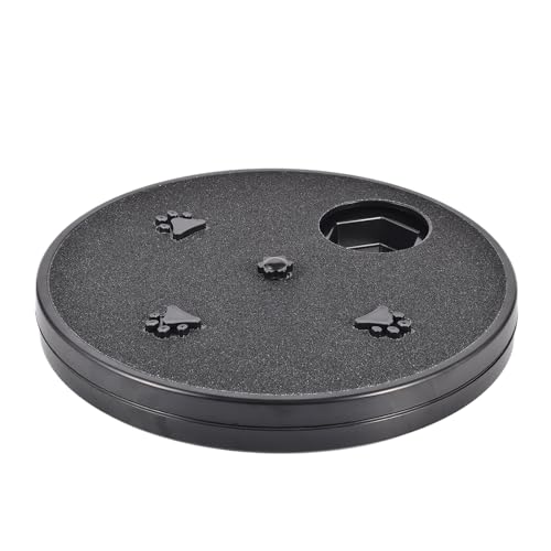 Bollisate Hund Kratzbrett | Mit Leckerli Box Puzzle Rotierend - Drehendes Hundekrallen Kratzpad | Für Indoor Möbel Boden Auto Training FutterSuche Schnüffeln von Bollisate