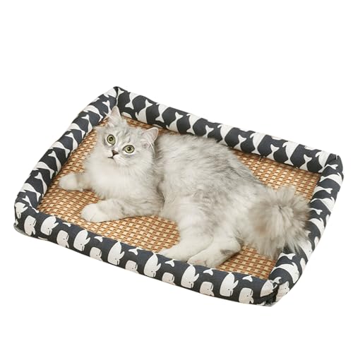 Bollisate Hundekühlkissen, Haustierkühl Matte - Kühlkissen für Hund - 12x16 Zoll schweres wasserdichtes Nicht rutsches Welpenbettmatratz von Bollisate